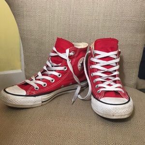 Red Chuck Taylor Converse